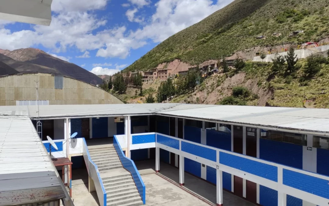 Remodelación del colegio Jorge Basadre – Casapalca