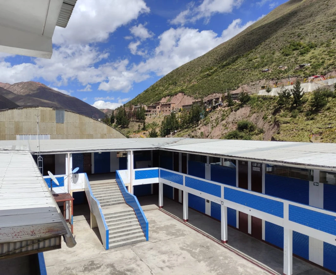 Remodelación del colegio Jorge Basadre – Casapalca